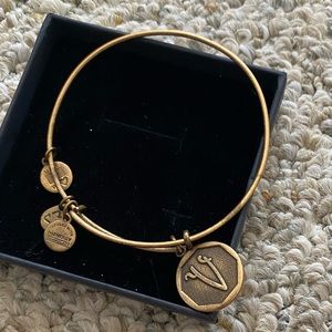 Alex and Ani Bracelet - “V” initial